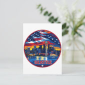 Carte Postale Ciel de Seattle (Debout devant)