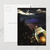 Carte Postale Ciel de vol incendie (Devant / Derrière)