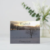 Carte Postale Ciel du soir (Debout devant)