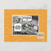 Carte Postale Ciel est en train de tomber (Devant)