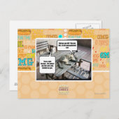 Carte Postale Ciel est en train de tomber (Devant / Derrière)