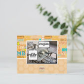 Carte Postale Ciel est en train de tomber (Debout devant)