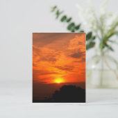 Carte Postale ciel et nuage / coucher du soleil (Debout devant)