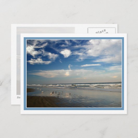 Carte Postale Ciel et Surf (Devant / Derrière)