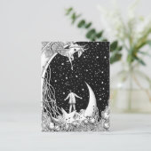 Carte Postale Ciel étoilé Imaginaire (Debout devant)