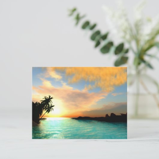 Carte Postale Ciel flamboyant (Debout devant)