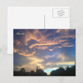 Carte postale Ciel Lumineux (Devant / Derrière)