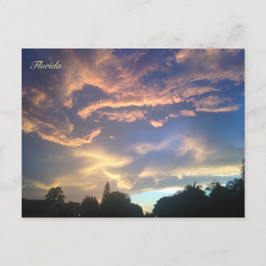 Carte postale Ciel Lumineux (Devant)