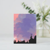 Carte Postale Ciel nocturne (Debout devant)