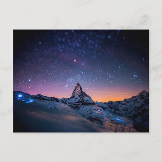Carte Postale Ciel nocturne (Devant)
