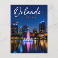 Ciel nocturne d'Orlando Floride Voyage en ville