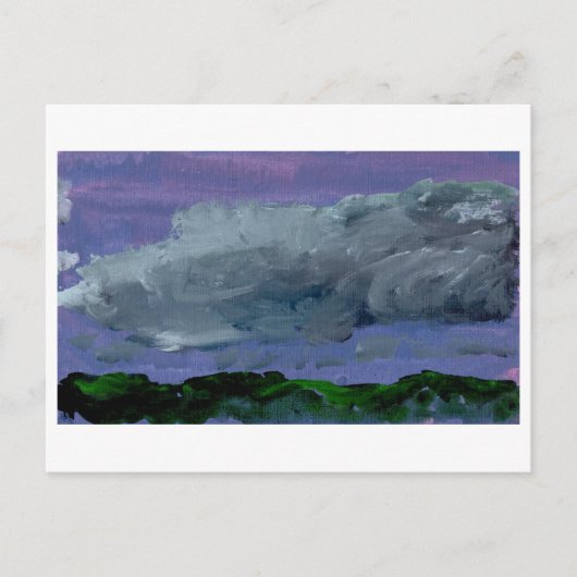 Carte postale ciel nuageux (Devant)