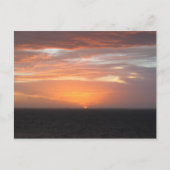 Carte Postale Ciel orange (Devant)