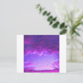 Carte Postale Ciel pourpre (Debout devant)