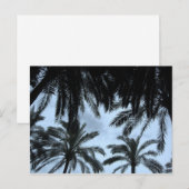 Carte Postale Ciel rempli de palme (Devant / Derrière)