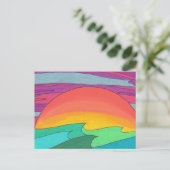 Carte Postale Ciel Sun Streak (Debout devant)