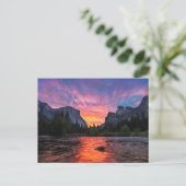 Carte Postale Ciel vibrant | Yosemite Valley (Debout devant)