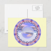 Carte Postale Ciels de printemps (Devant / Derrière)