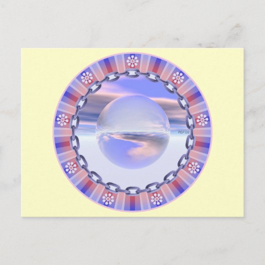 Carte Postale Ciels de printemps (Devant)