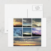 Carte Postale Ciels du Nouveau-Mexique (Devant / Derrière)