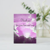 Carte Postale Ciels violets_ (Debout devant)