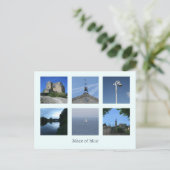 Carte Postale Cieux de bleu (Debout devant)