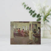 Carte Postale Cigar Makers à Séville (Debout devant)