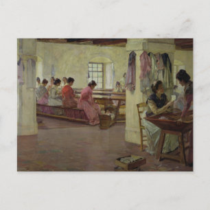 Carte Postale Cigar Makers à Séville