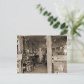 Carte Postale Cigar Store Interior, vers 1900 (Debout devant)