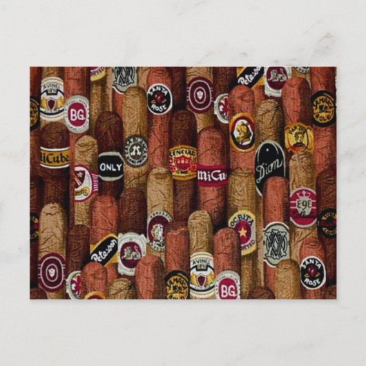 Carte Postale Cigares (Devant)