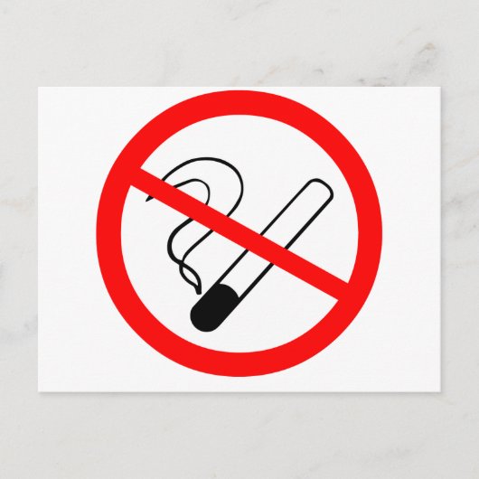 Carte Postale Cigarette (Devant)