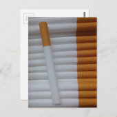 Carte Postale cigarettes vides regroupées (Devant / Derrière)