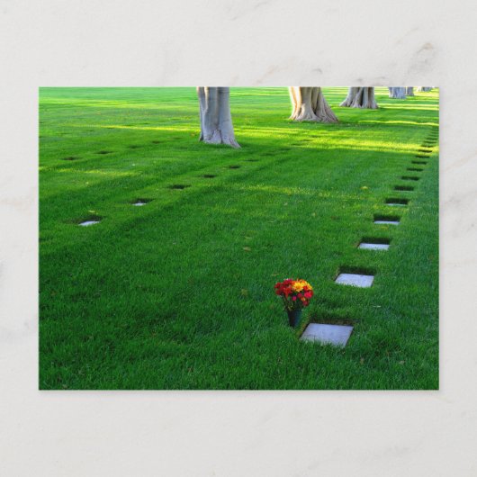 Carte Postale Cimetière (Devant)