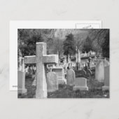 Carte Postale cimetière (Devant / Derrière)