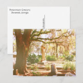 Carte Postale Cimetière Bonaventure (Devant / Derrière)