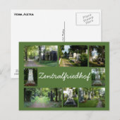 Carte Postale Cimetière central de Collage 2 (Devant / Derrière)