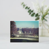 Carte Postale cimetière d'Arlington (Debout devant)