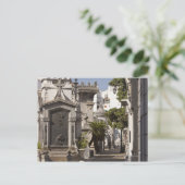 Carte Postale Cimetière de Recoleta de La à Buenos Aires (Debout devant)