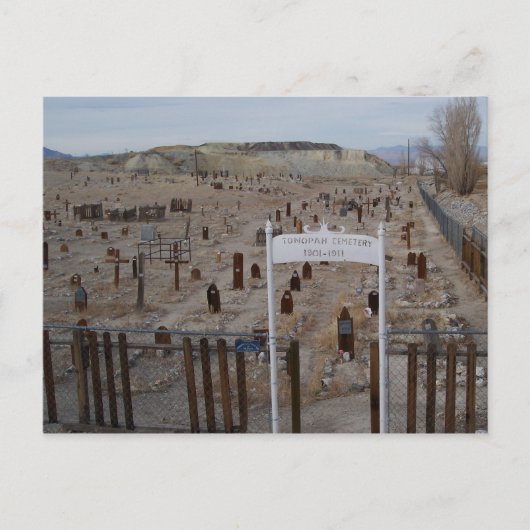 Carte Postale Cimetière de Tonopah (Devant)