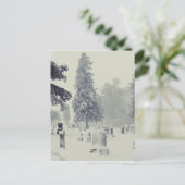 Carte Postale Cimetière d'hiver (Debout devant)