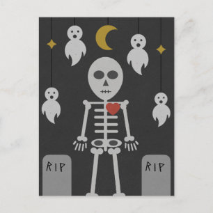 Carte Postale Cimetière hanté