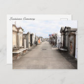 Carte Postale Cimetière Louisiane #2 (Devant / Derrière)