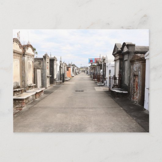 Carte Postale Cimetière Louisiane #2 (Devant)