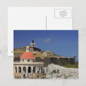 Carte Postale Cimetière marin de Porto Rico (Devant / Derrière)