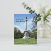 Carte Postale Cimetière national de Gettysburg (Debout devant)