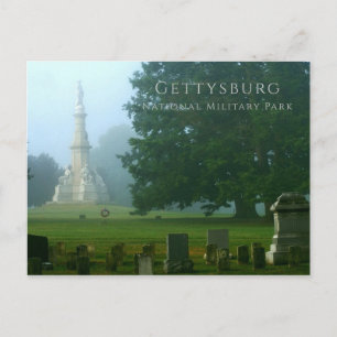 Carte Postale Cimetière national de Gettysburg