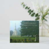 Carte Postale Cimetière national de Gettysburg (Debout devant)