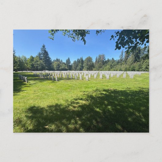 Carte Postale Cimetière paisible (Devant)