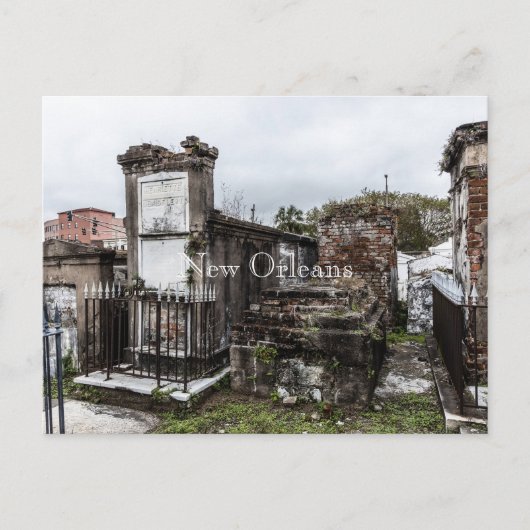 Carte Postale Cimetière Saint-Louis no 1 (Devant)