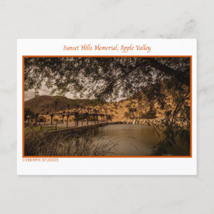 Carte Postale Cimetière Sunset Hills, Apple Valley